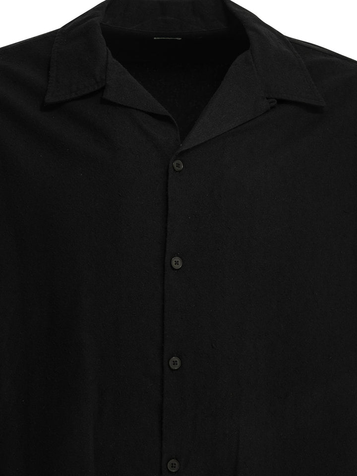 A.Presse Casual Silk Shirt Shirts - Nero | 105d4c87993dc1ac09baff862df7b315687a9aab