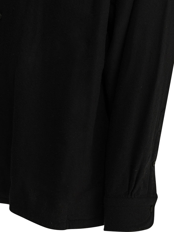 A.Presse Casual Silk Shirt Shirts - Nero | 4fa401d1552452ba0cf92cd74c678092042edd25