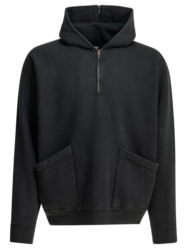 A.Presse Half Zipper Sweatshirt Sweatshirts - Nero | 33d3226f05e73a943d5b263210963e5a20ae1616