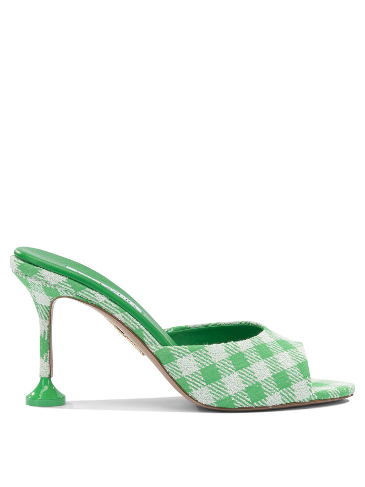 Aquazzura Bisous 85 Mm Heeled shoes - Verde | 0c4981a9e808f034d2b8a8046c8bbdbdcdb5698e