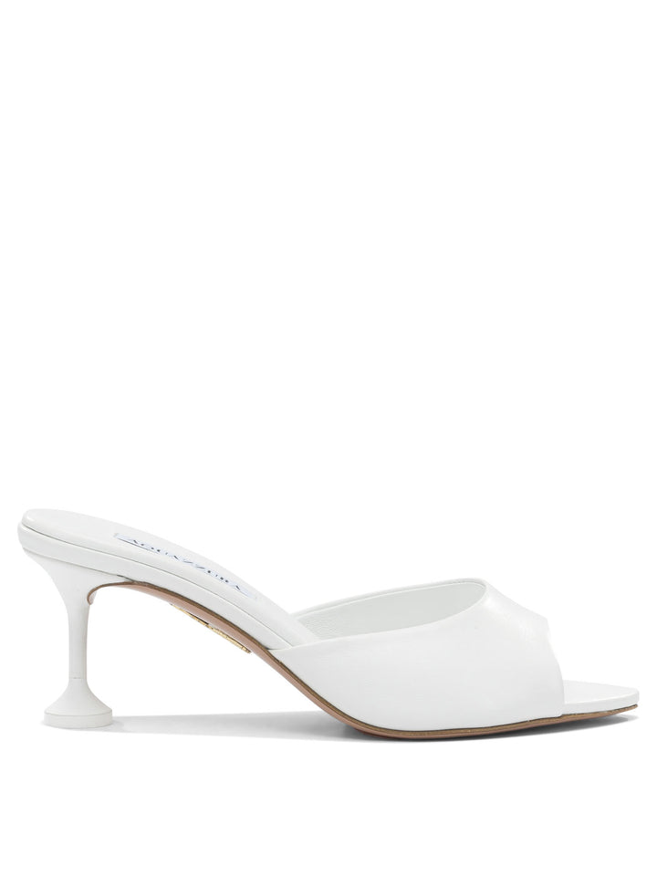 Aquazzura Bisous 65 Mm Heeled shoes - Bianco | f6a4799983de60c85004ce64e21451f530aeb1e8