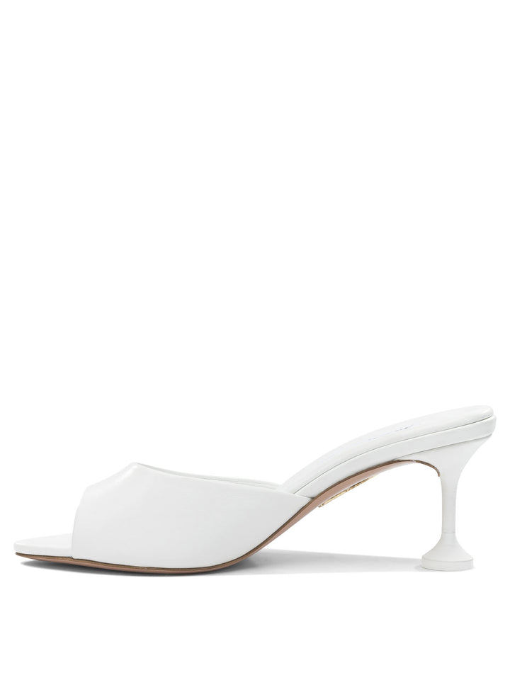 Aquazzura Bisous 65 Mm Heeled shoes - Bianco | 2265f425324e1cde8f9b82dfb48eb99280b849db