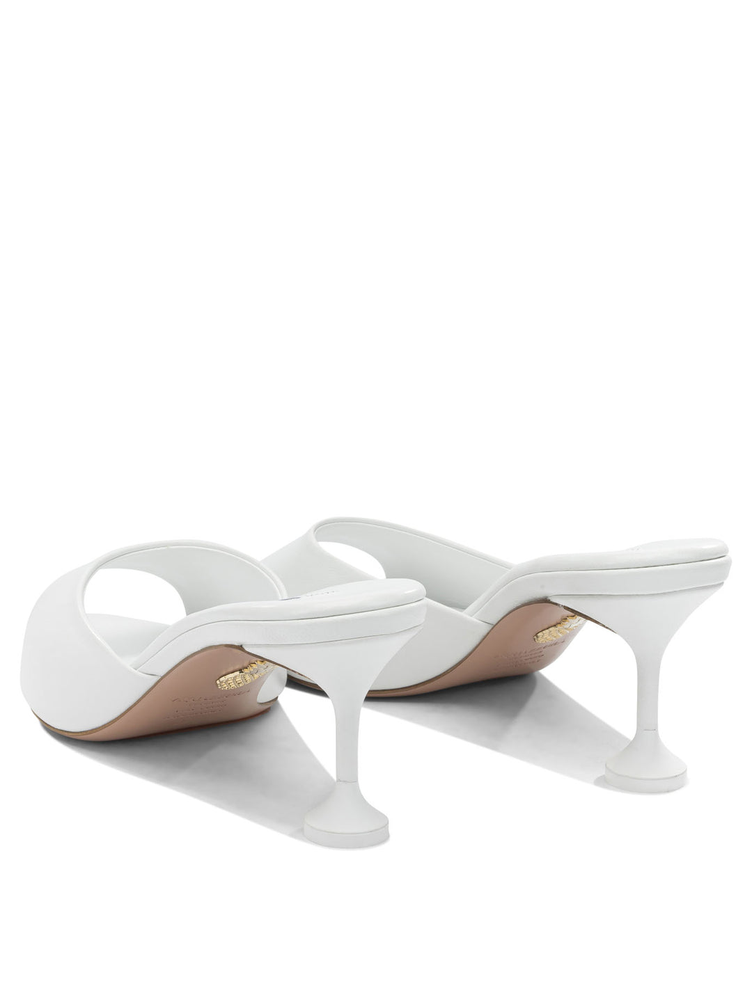 Aquazzura Bisous 65 Mm Heeled shoes - Bianco | 6f30489a7f273a584e72f447d1585d32e2069215