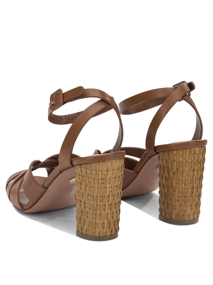 Aquazzura Copacabana 85mm Sandali - Marrone | 7a07964561a801ce81f2d16fdffdef99b4370161
