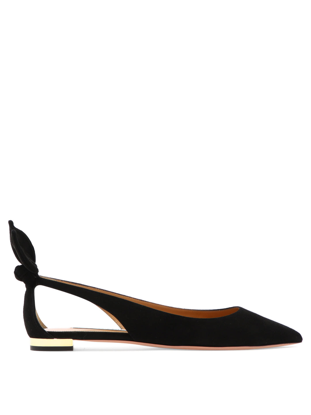 Aquazzura Bow Tie Ballet Ballerinas - Nero | b632b715fabdb4ee6b896b86d106f31a98ac3e64