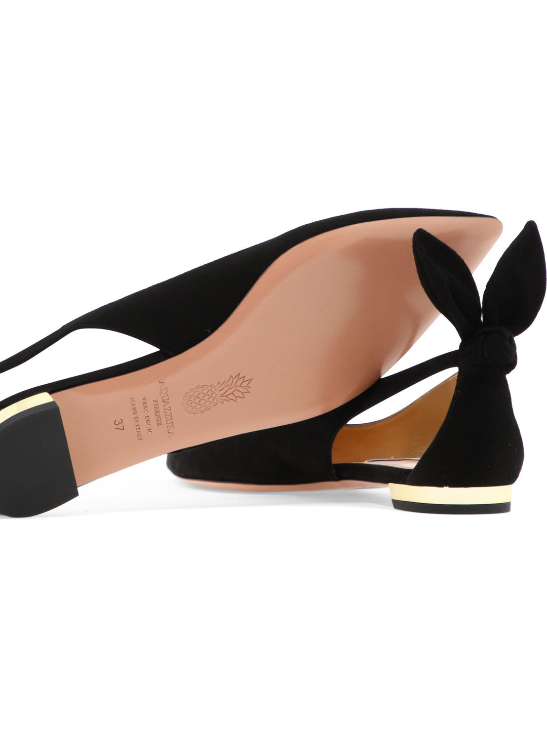 Aquazzura Bow Tie Ballet Ballerinas - Nero | 700c13773f6d28a83317aef291fe320e95d4f837