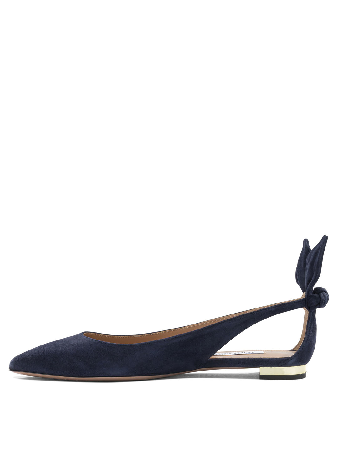 Aquazzura Bow Tie Ballet Ballerinas - Blu | 6b568414560e926f174c5e3303fd3ead6e94dbbe