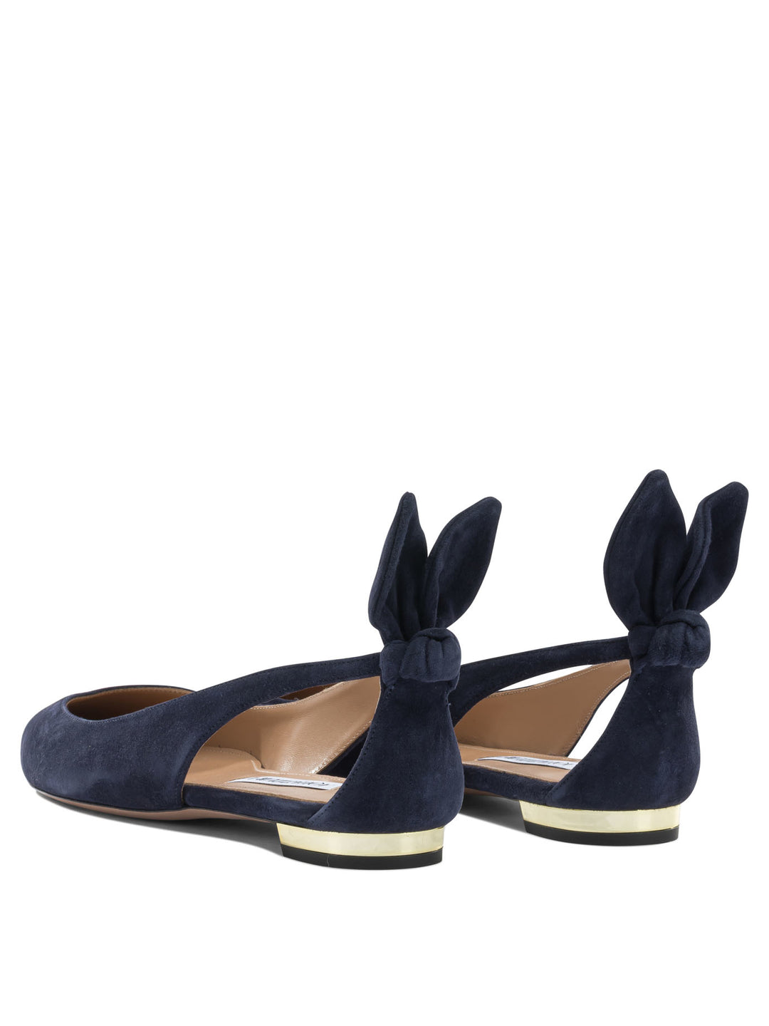 Aquazzura Bow Tie Ballet Ballerinas - Blu | b5130a8cdbfeaa4f7c0f1e77ad1ca677a15b907e