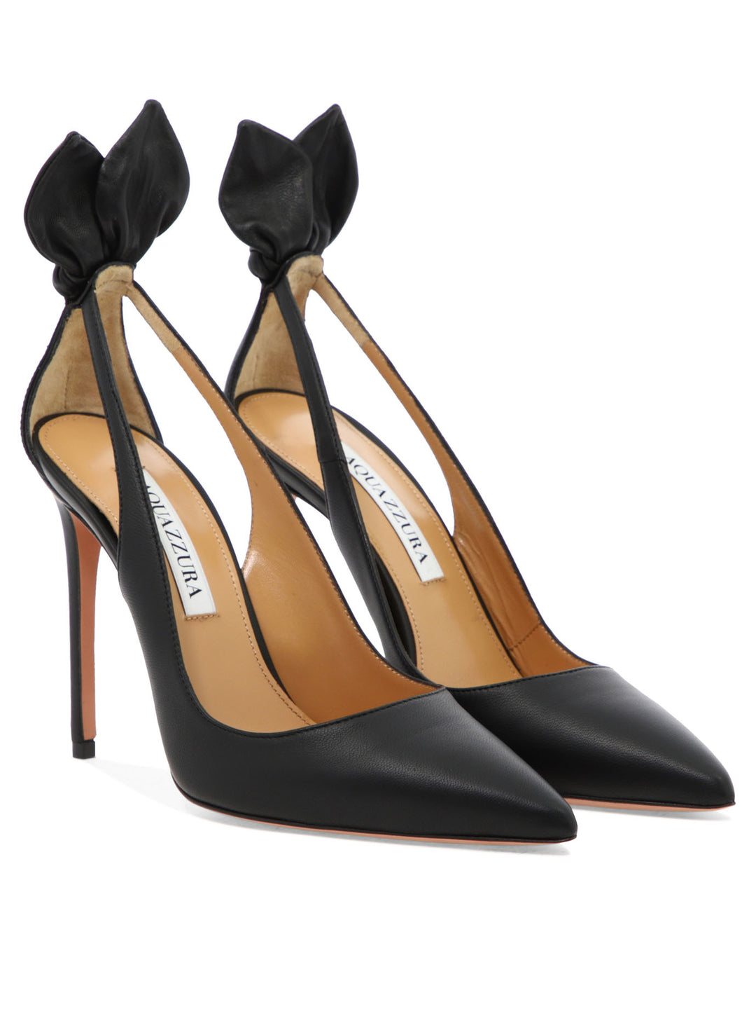 Aquazzura Bow Tie Pump 105 Mm Heeled shoes - Nero | d299afd7e3f5f1d3d1a732a4ef9d92256c07fcae