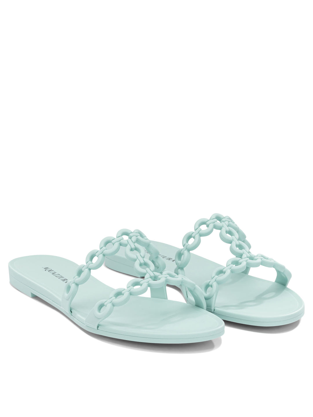 Aquazzura Inifinity Chain Sandali - Light blue | 0975cccd1e8dab8562c359f7986a48f3eadf885c