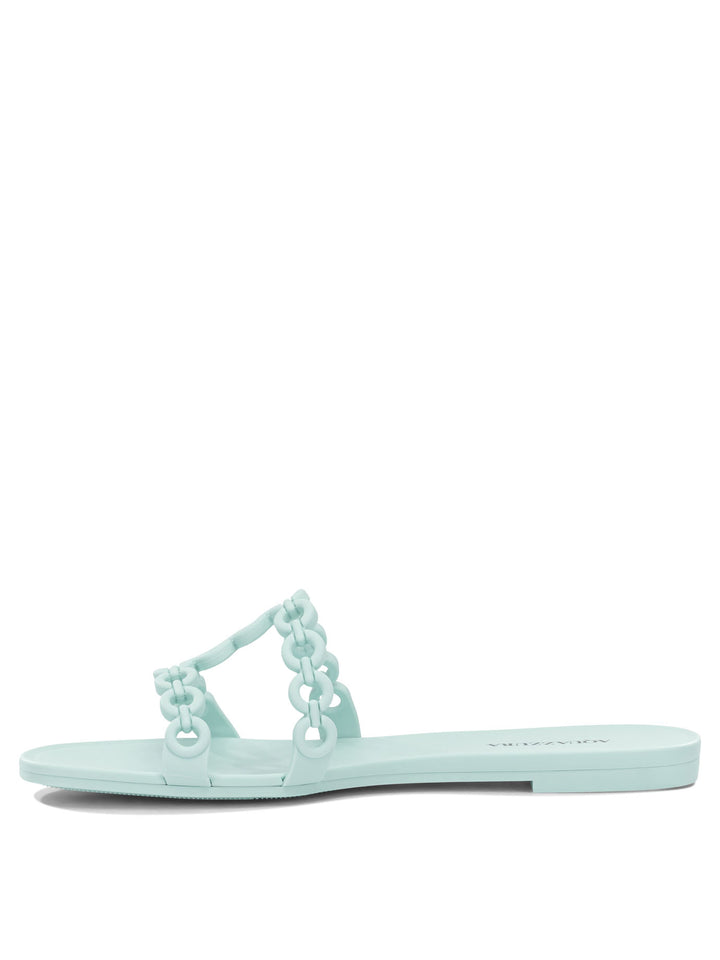Aquazzura Inifinity Chain Sandali - Light blue | 3f8ff0fbd1a23ddb01823c84e56fe2246a385ce4