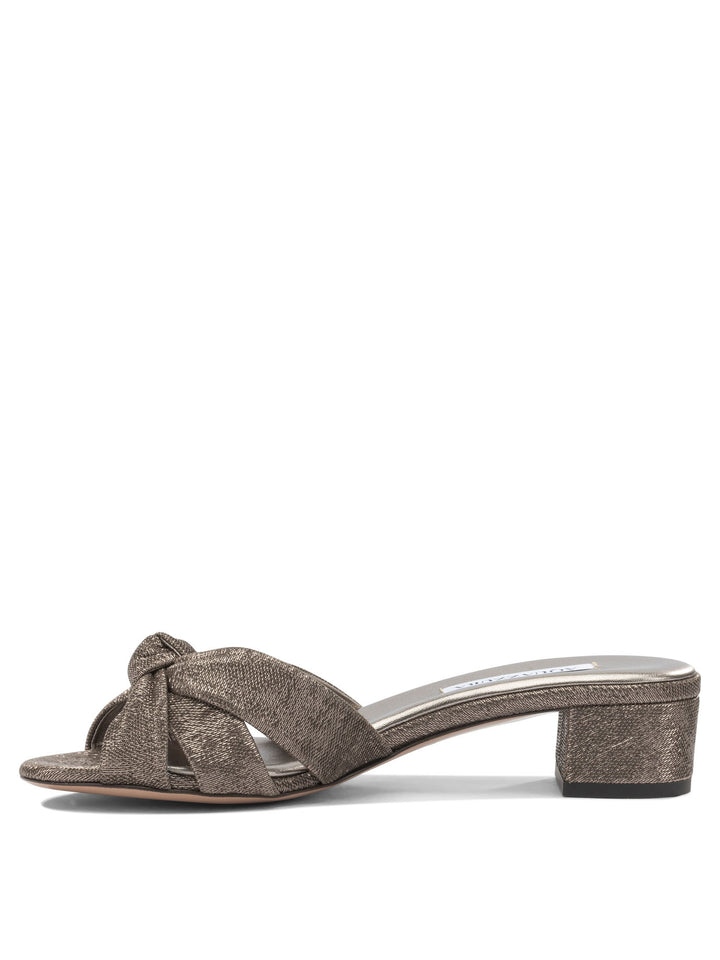 Aquazzura Nina 35 Mm Heeled shoes - Marrone | bd4606671fc1a4e6939be59a2df17ba251c4cf35