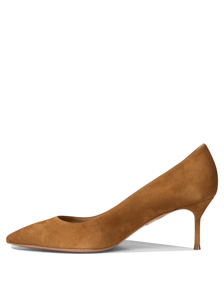 Aquazzura Purist Pump 65mm Heeled shoes - Marrone | 7703cda6864a17c5b311a958998ae0ebae501a5d