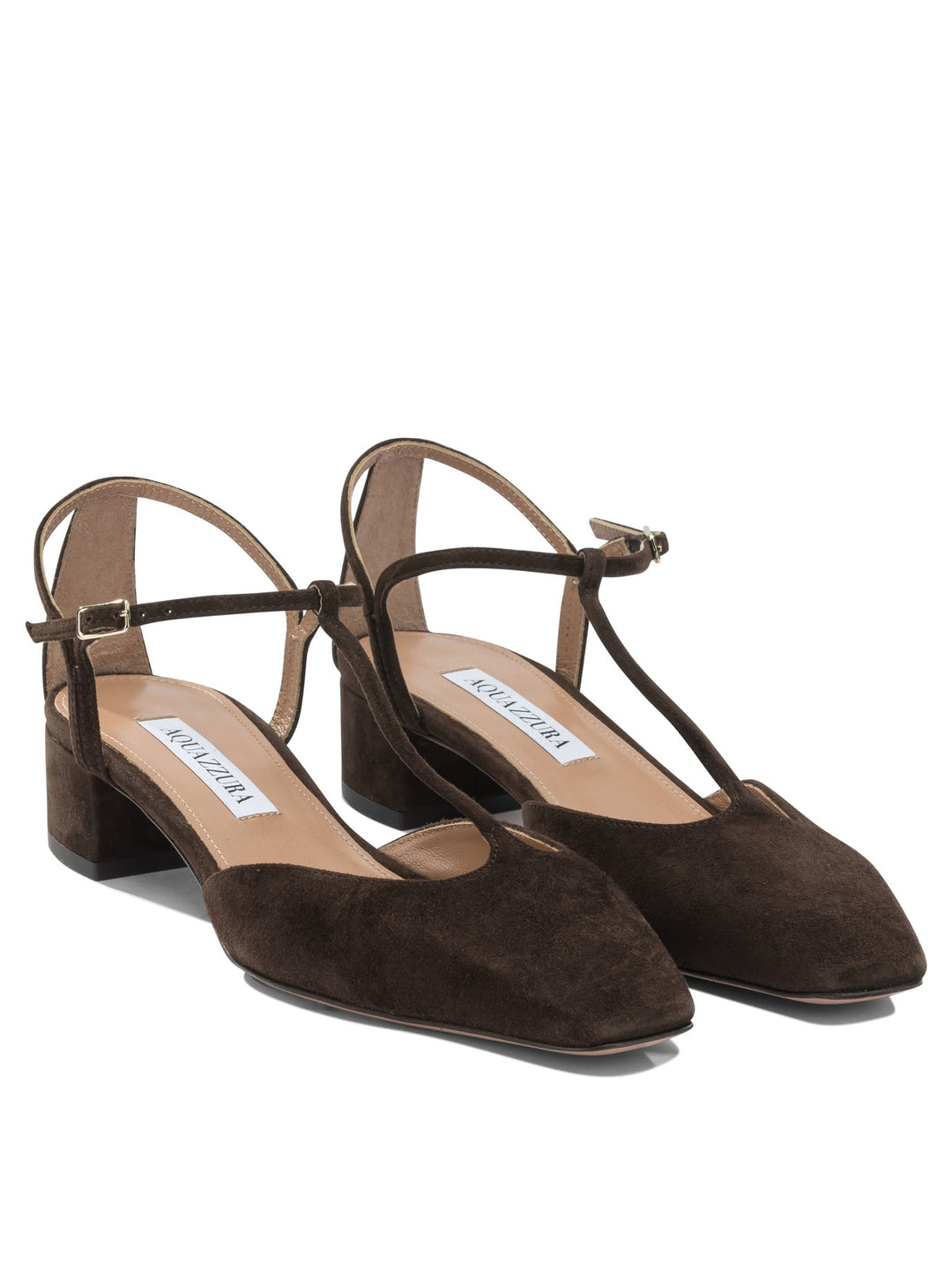 Aquazzura Sorbonne 35 Mm Heeled shoes - Marrone | f068ad0a3e81c797a03634088e84ef0aa20e46ab