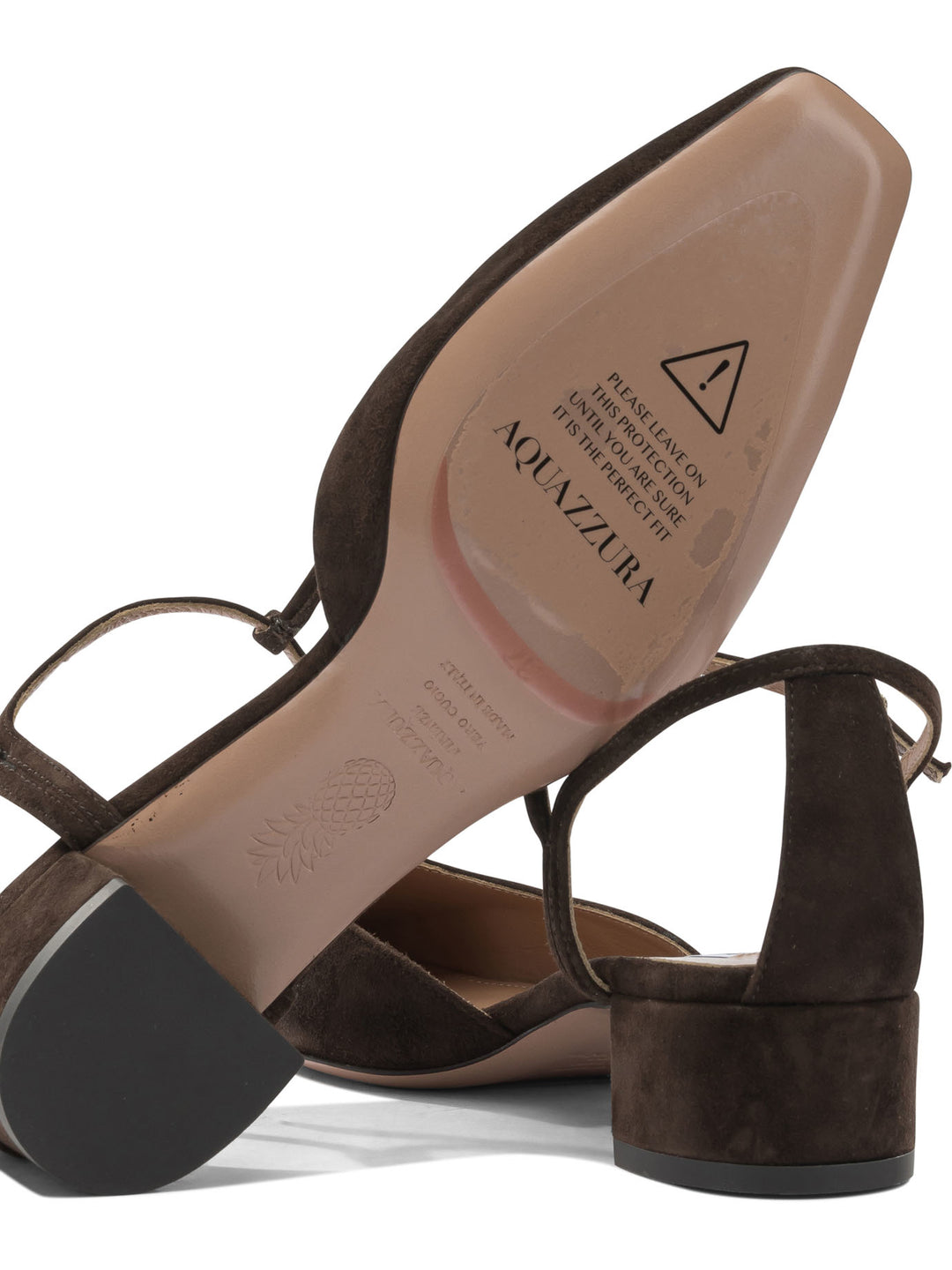 Aquazzura Sorbonne 35 Mm Heeled shoes - Marrone | 9bcee65681a4e2a491f538407a13af0ac4861623
