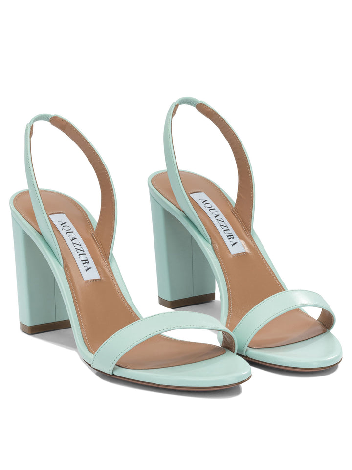 Aquazzura So Nude Block 85mm Sandali - Light blue | a22014c96116cf557df381cd7c2b08d69228c626