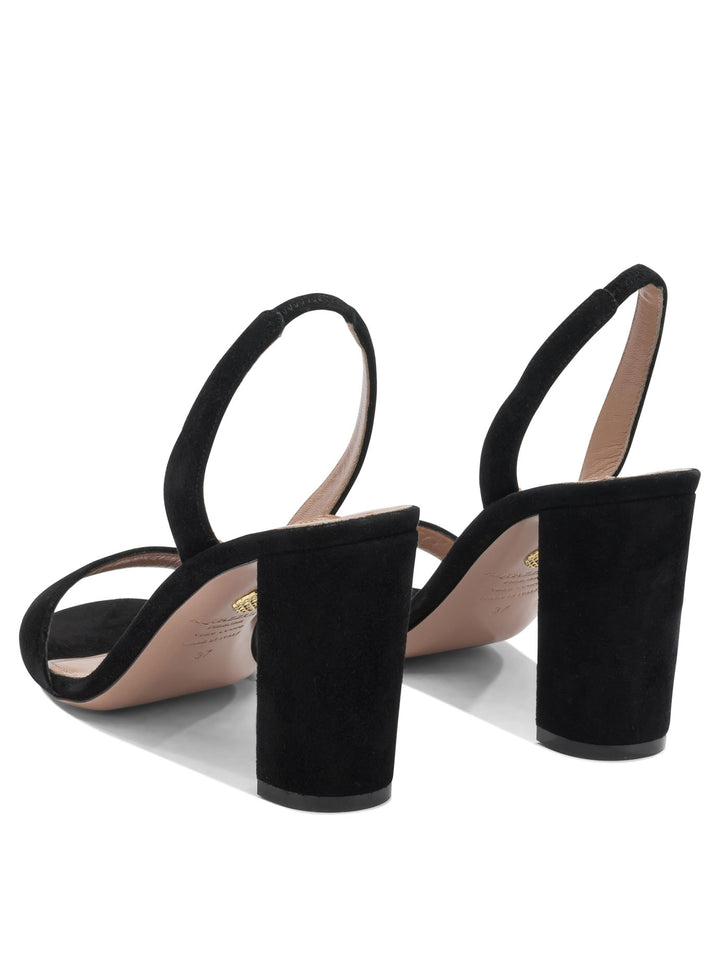 Aquazzura So Nude Block 85mm Sandali - Nero | f854edd7111a9b2ec19ef252ab4b46aa8f9bdc80