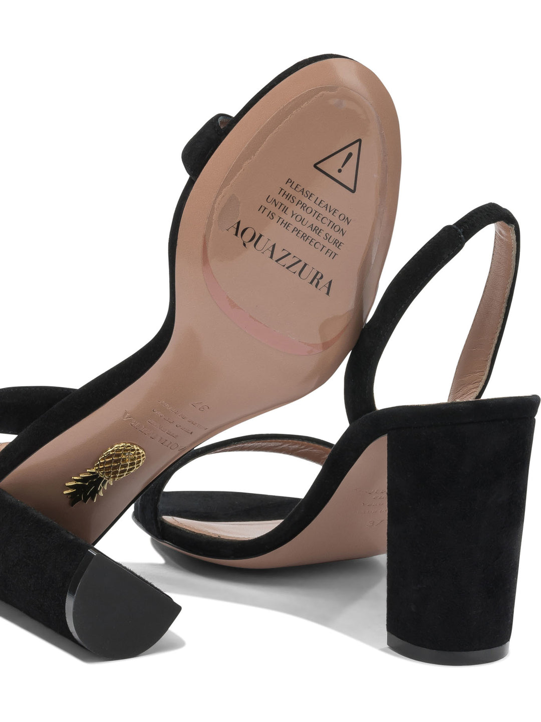 Aquazzura So Nude Block 85mm Sandali - Nero | 452e13218c1ade19802d565c3ce5638eae4fd142