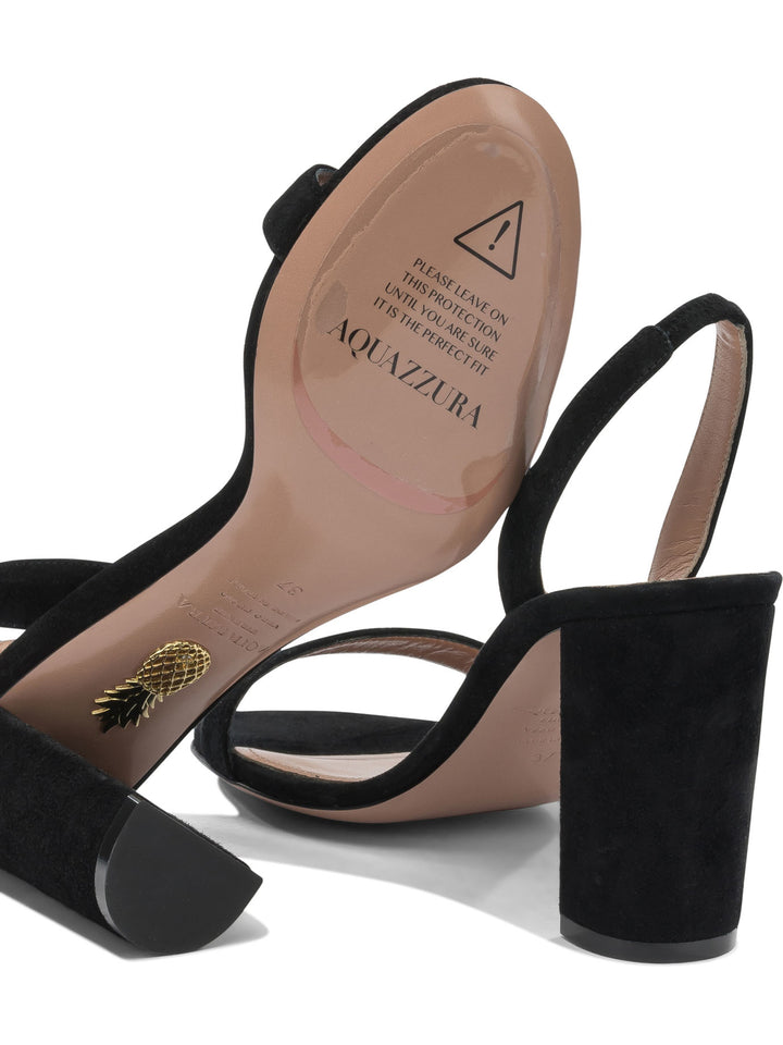 Aquazzura So Nude Block 85mm Sandali - Nero | 452e13218c1ade19802d565c3ce5638eae4fd142