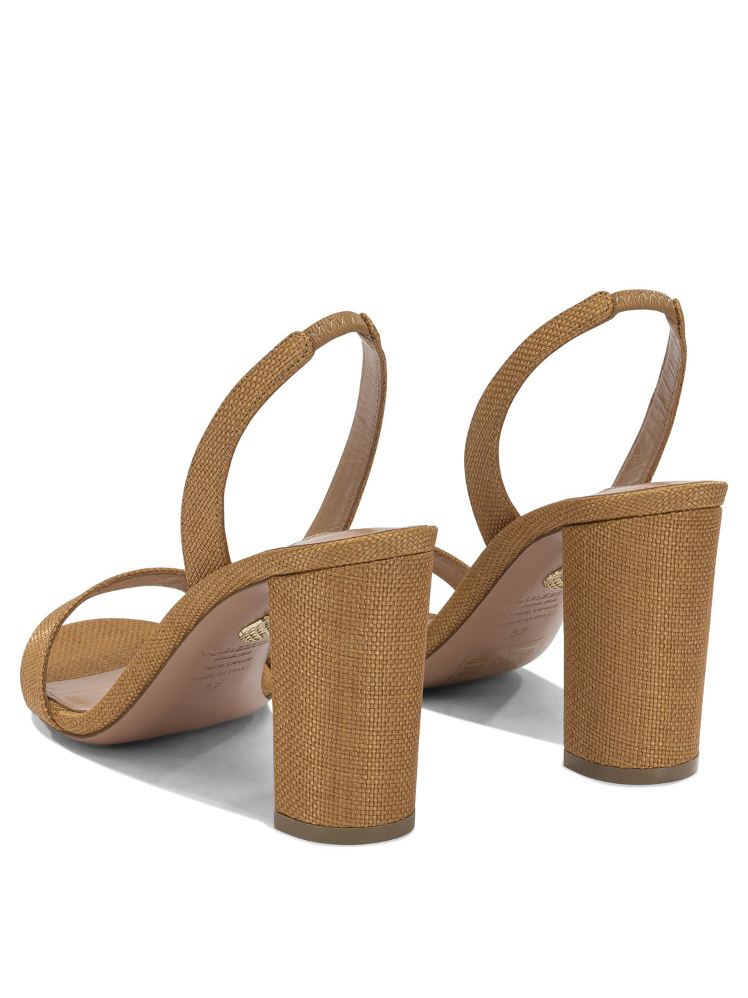 Aquazzura So Nude Block 85mm Sandali - Marrone | 4dbd4bed79ac7e1ab7b63e5feca67fd52a0fd146
