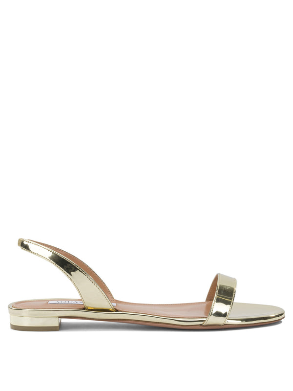 So Nude Flat Sandali Oro