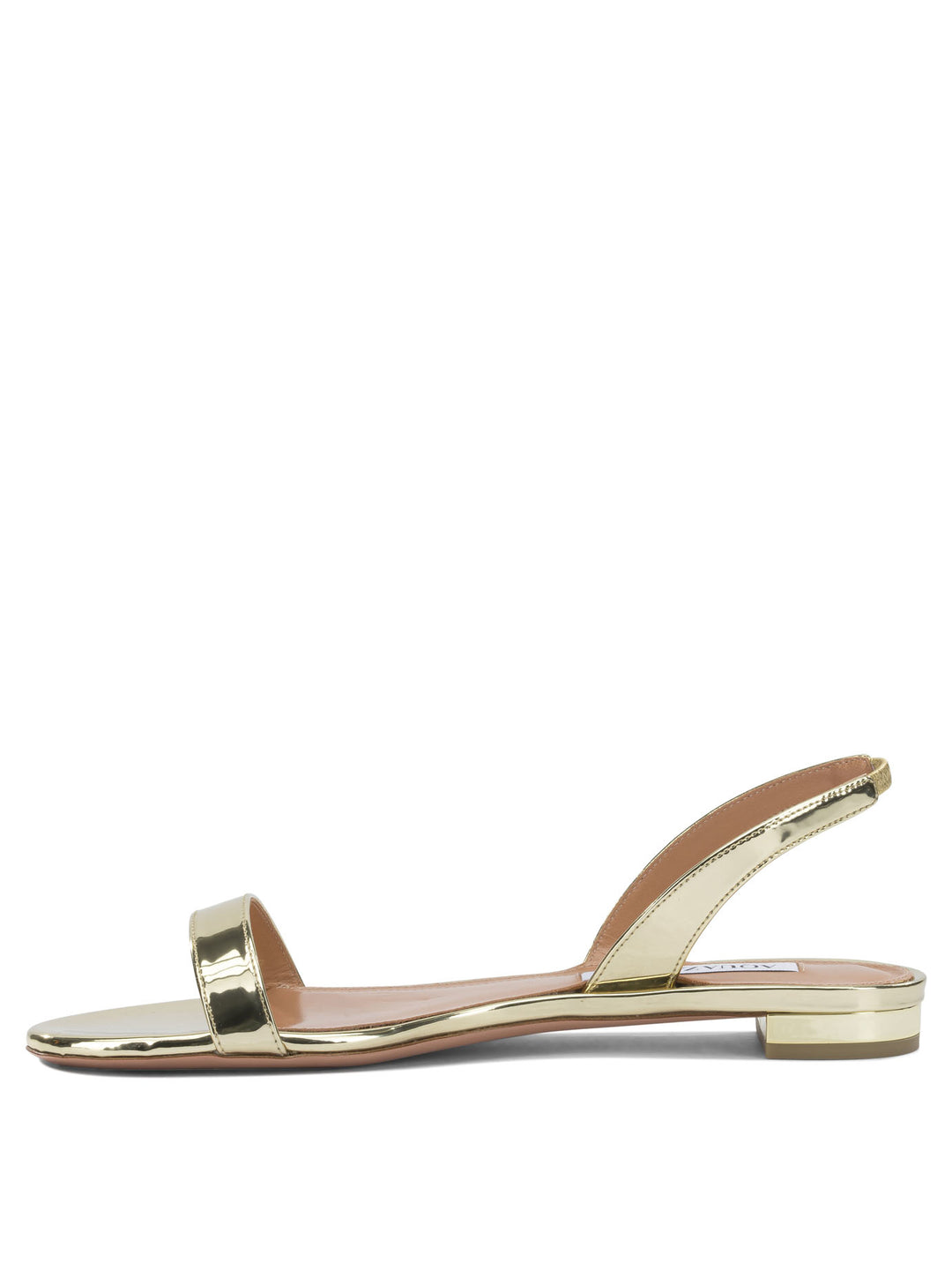Aquazzura So Nude Flat Sandali - Oro | 240650fde0abbb0de7b51acedcc1bcd9f2e1213a