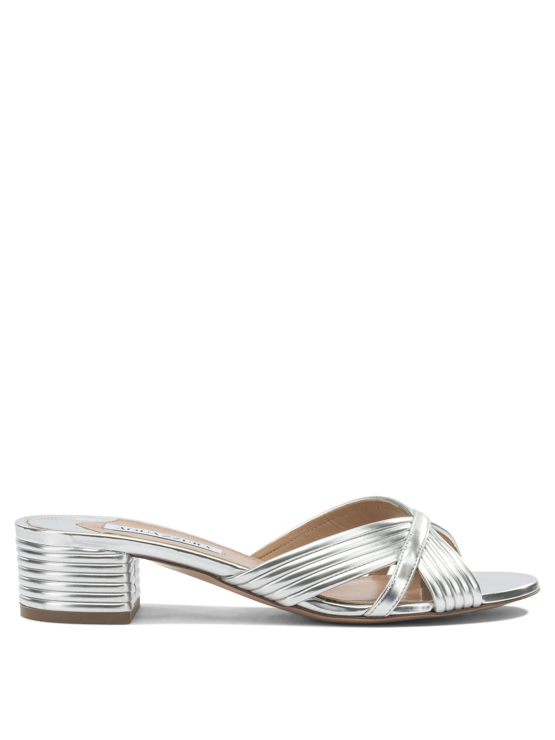 Aquazzura Sundance 35 Mm Sandali - Silver | 6416dcf3e62f9b2236844c50b36f324552d05f46
