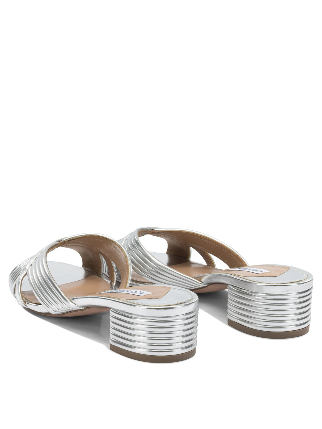 Aquazzura Sundance 35 Mm Sandali - Silver | 9e41907277cd5e3bbe3eed3b901e1a39d62df648