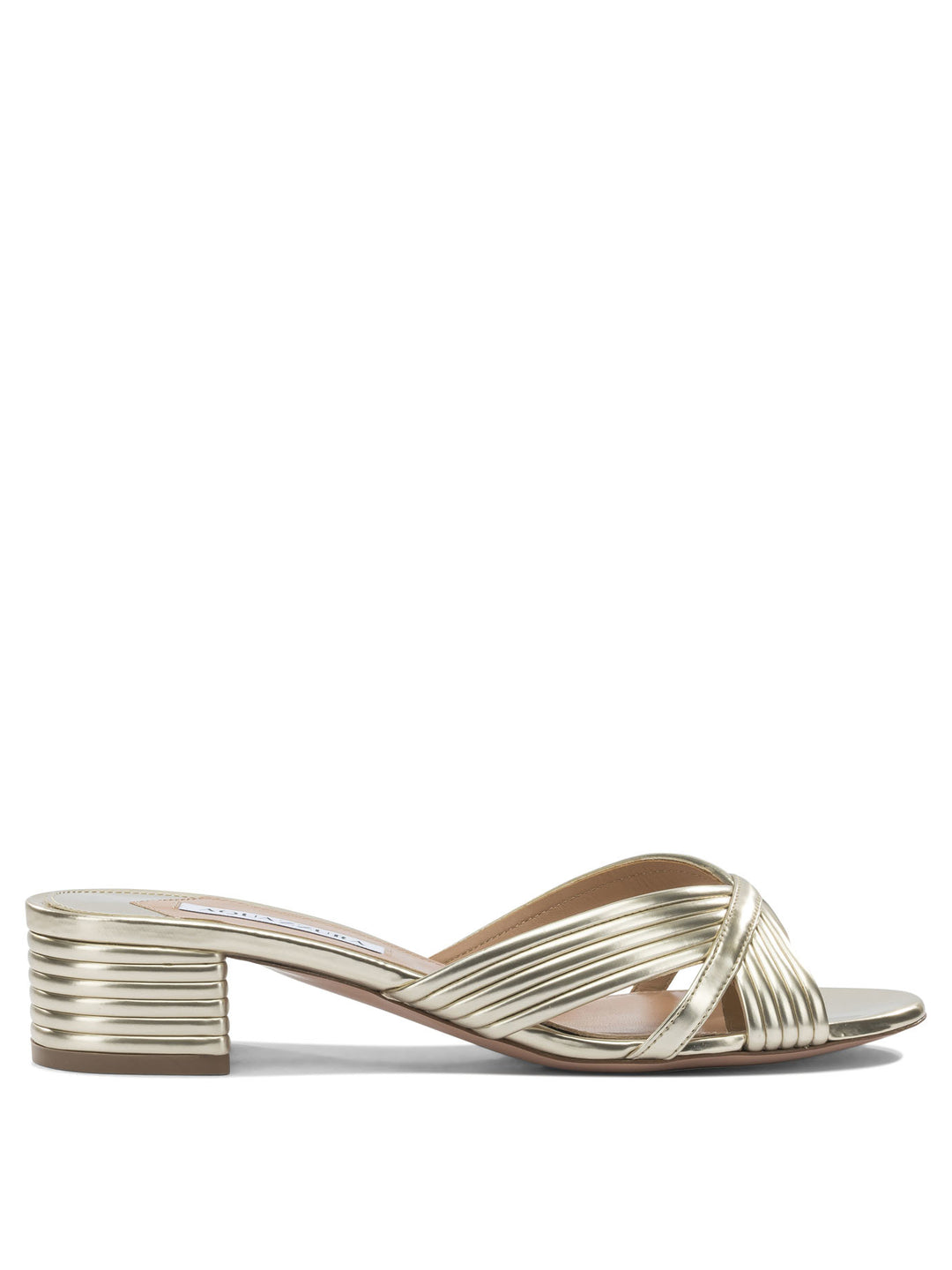 Aquazzura Sundance 35 Mm Sandali - Oro | 5724c82796b149f7e40ff2c4a578043c4101b3cd