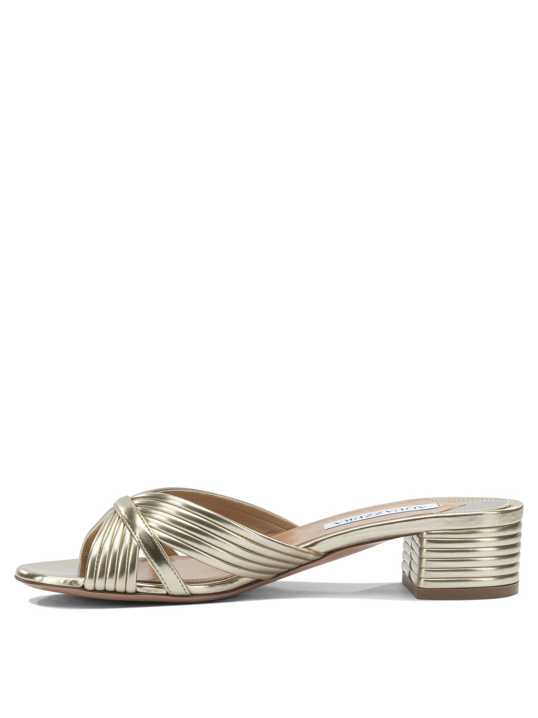 Aquazzura Sundance 35 Mm Sandali - Oro | 68682880549c09f6af3db28936176859449b71b8