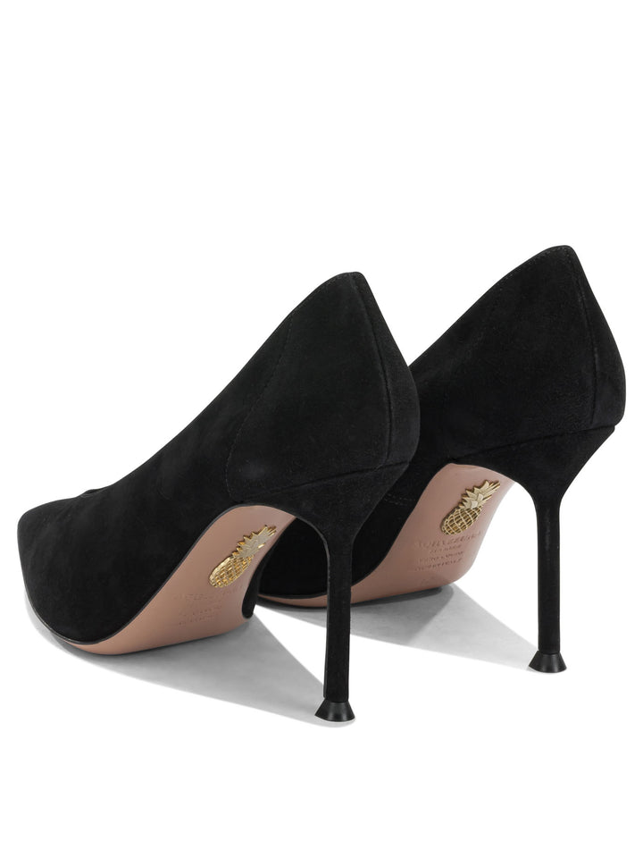 Aquazzura Voltaire 85mm Heeled shoes - Nero | 054cf69e503a89e93603007994d16ab9c9a10d6c
