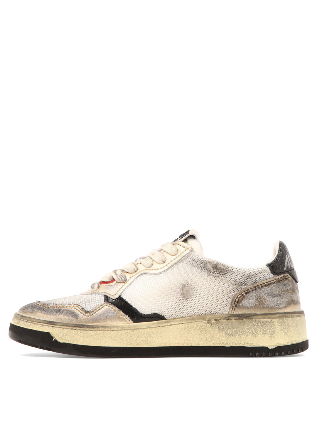 Autry Medalist Low Super Vintage Sneakers & Slip-On - Oro | 70c973dd2c1f7b1e6044d73edc97f1724c5d7ebe