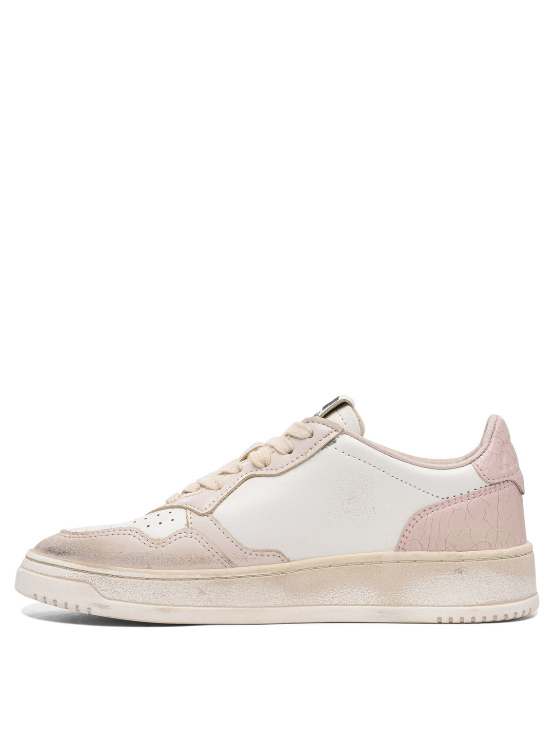 Autry Medalist Low Super Vintage Sneakers & Slip-On - Rosa | 0603e48ddba167a840257976014f2fcdadd6ea56