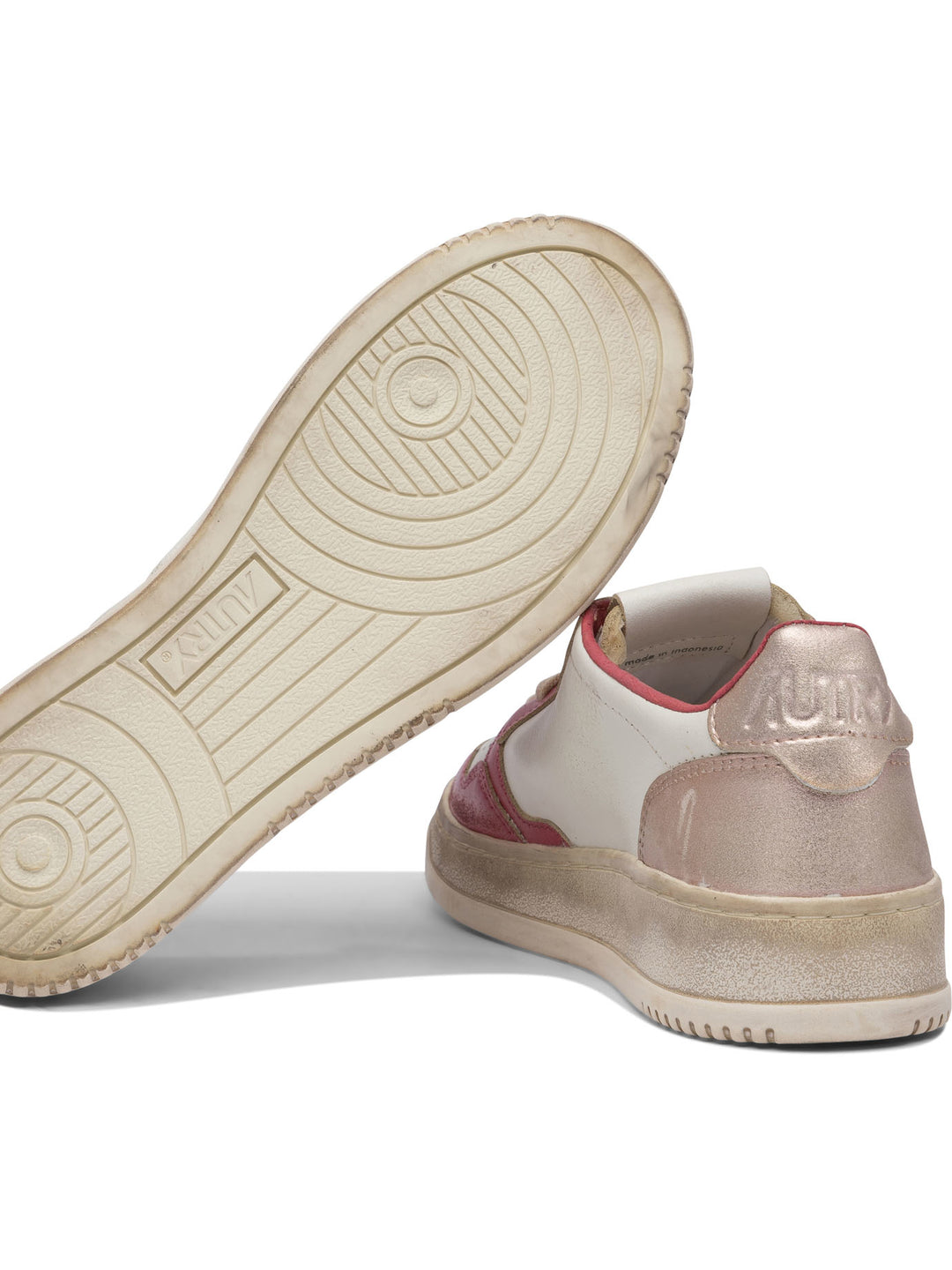 Autry Medalist Low Super Vintage Sneakers & Slip-On - Rosso | 3e1a54abc8f455b5f9abd41104206c98372b0874