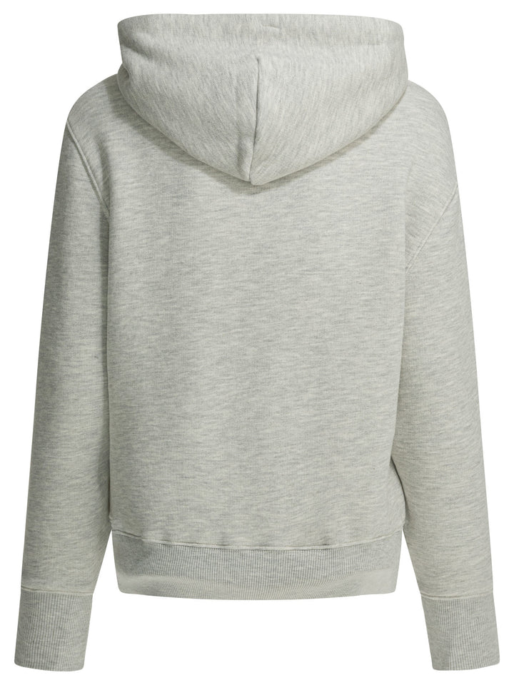 Autry Hoodie With Logo Sweatshirts - Grey | f1a79e365ff9d2cdfea14d1542795f9495c8b892