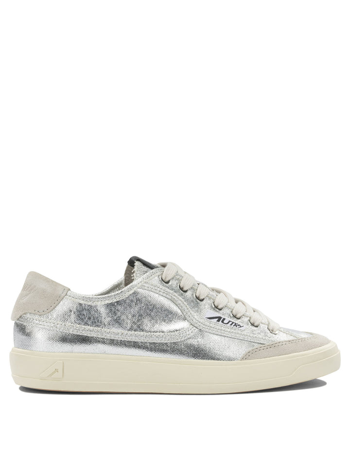 Autry Windscape Low Sneakers & Slip-On - Silver | 80d39f455318d716eed853861bbe71a7f253f714