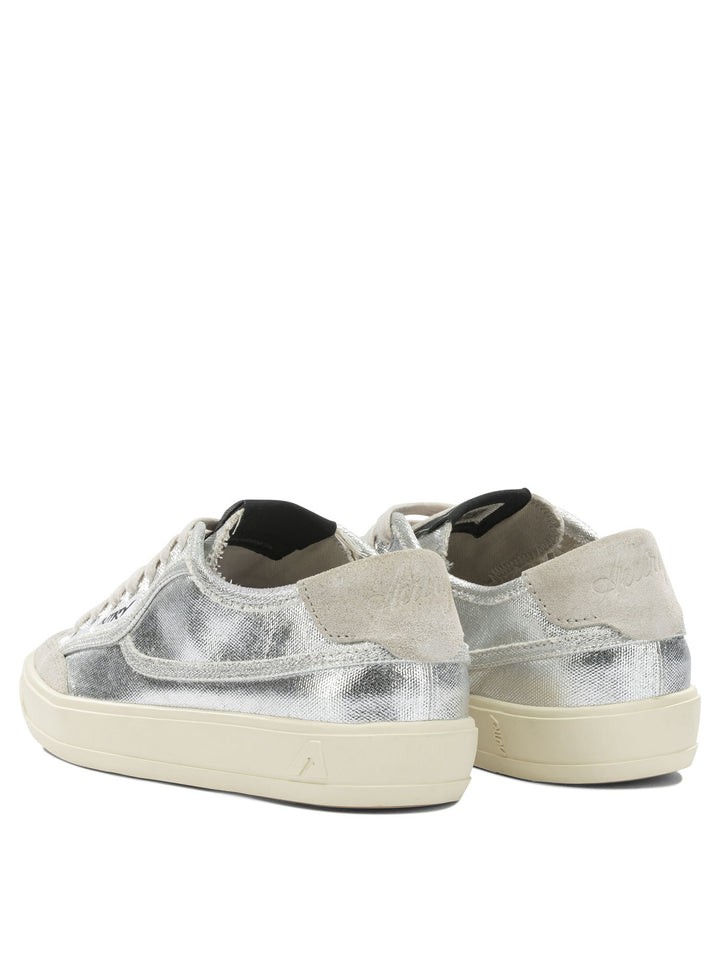 Autry Windscape Low Sneakers & Slip-On - Silver | 796b89d226e08af62ef01115ff3812e8a082fbfc