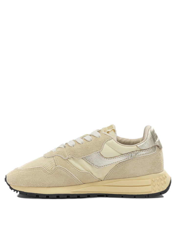 Autry Reelwind Low Sneakers & Slip-On - Beige | 680f71c3ae154f7d3ff1e4461ee55f361dcc2d95