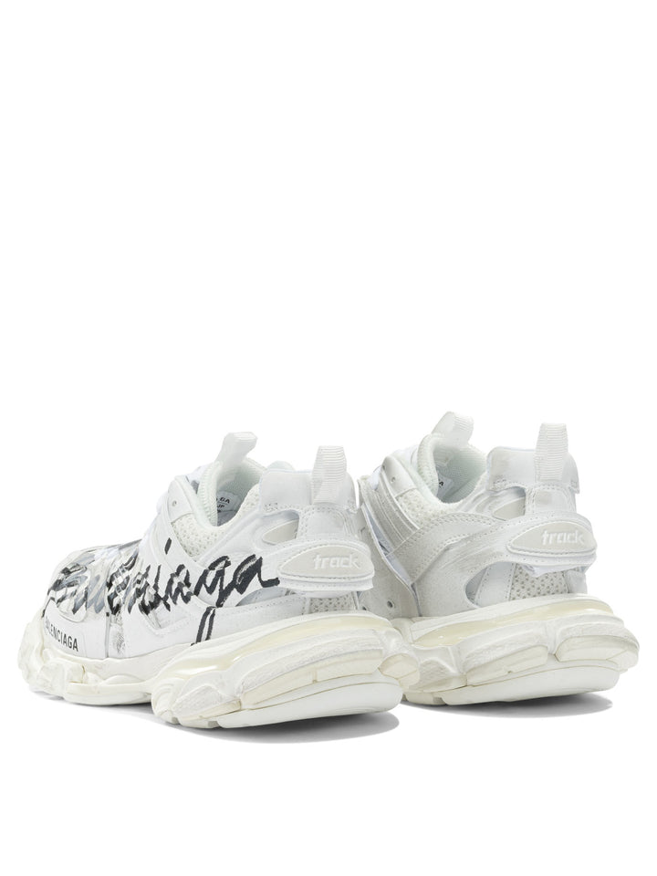 Balenciaga Track Signature Sneakers & Slip-On - Bianco | bdf31cc8b190df5299736a839521bce73fed23ff