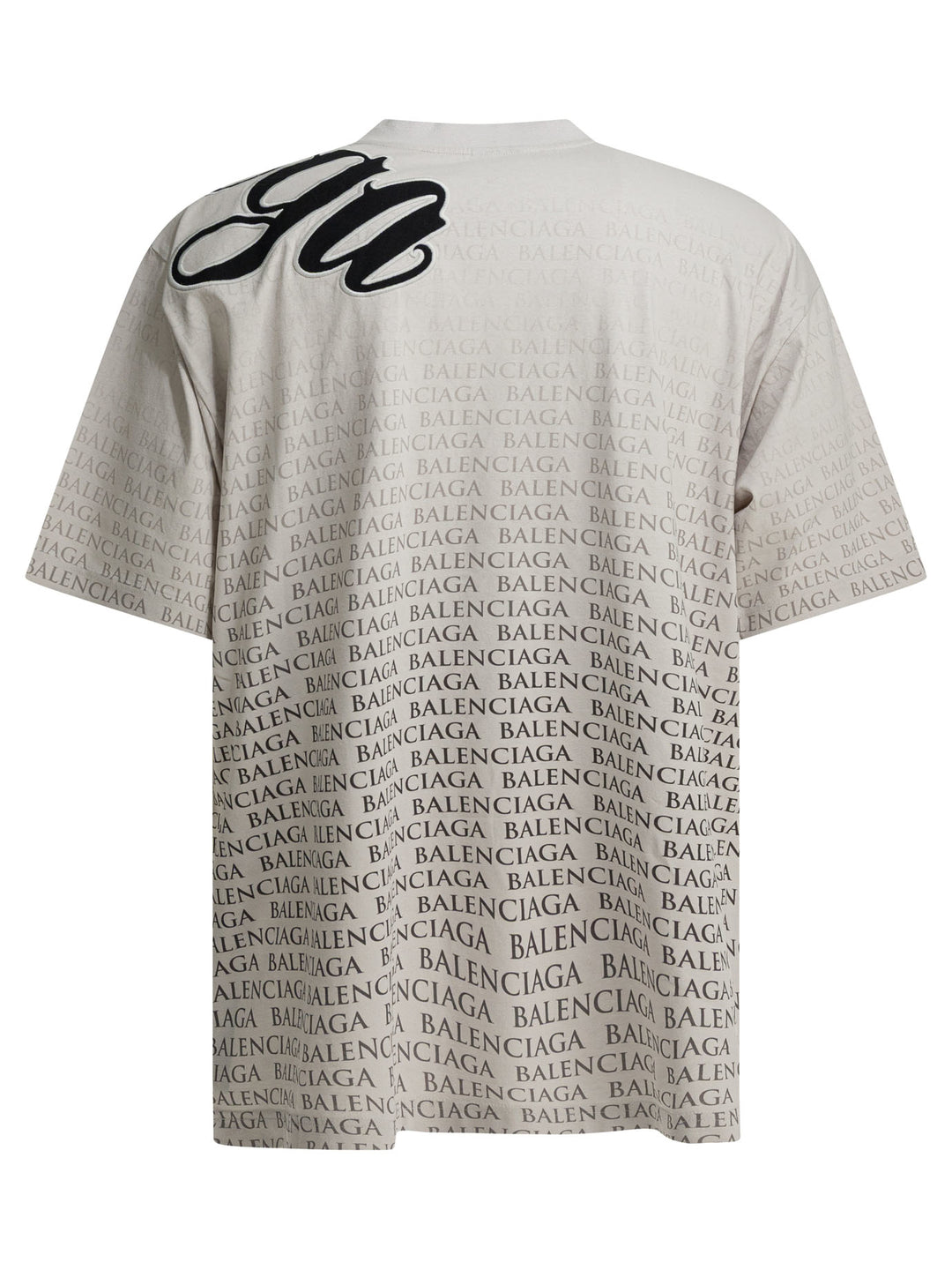 Balenciaga Big B T-shirts - Bianco | 17dda0eefe16644127f37a3feacb4a306c10292d