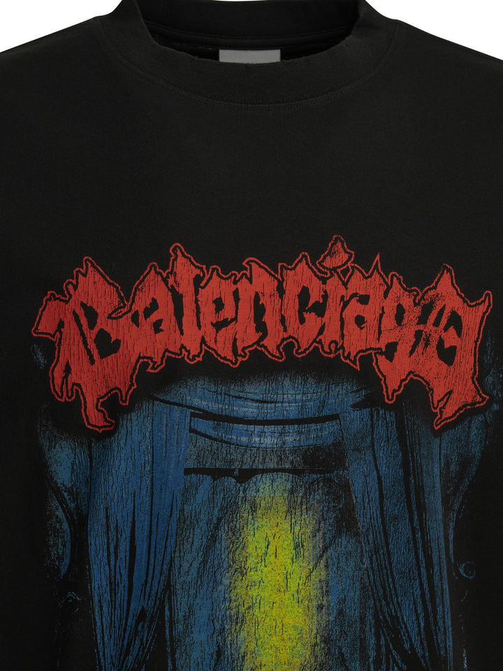 Balenciaga Salon De Couture T-shirts - Nero | 29f752e844ca871ee5d3748451018cfef3cd1913
