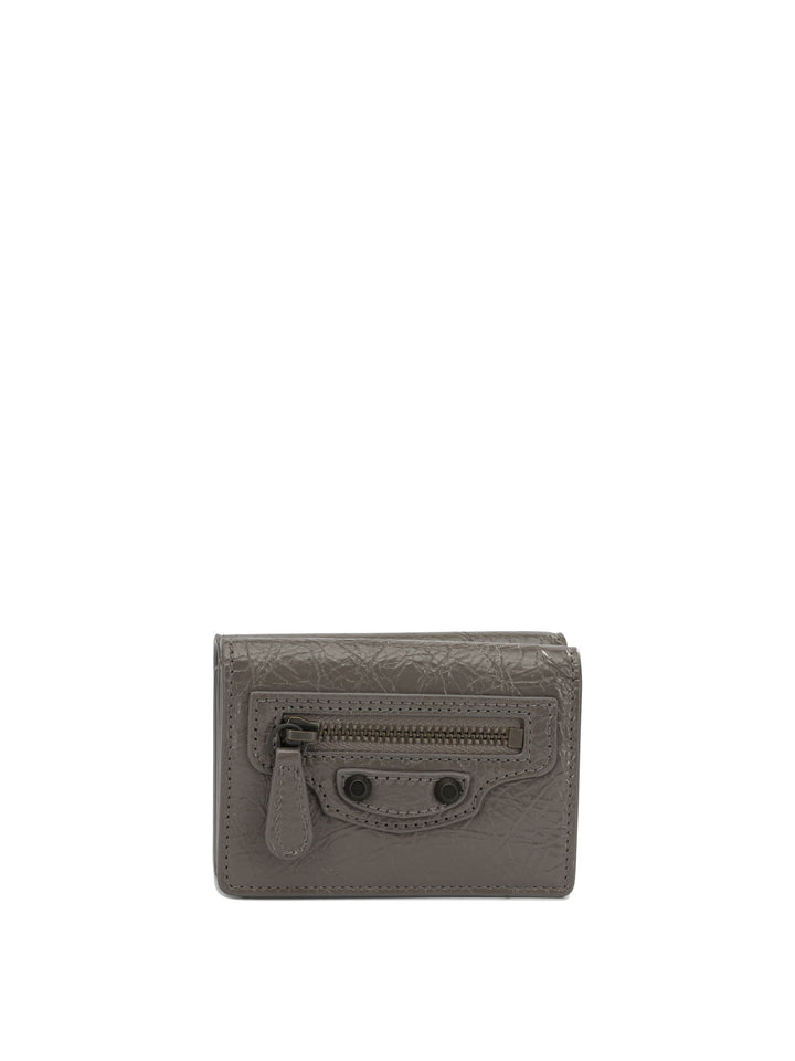 Balenciaga Le City Mini Wallets & Card holders - Marrone | f0592ee5be9131629614fc926447f09ec434792e