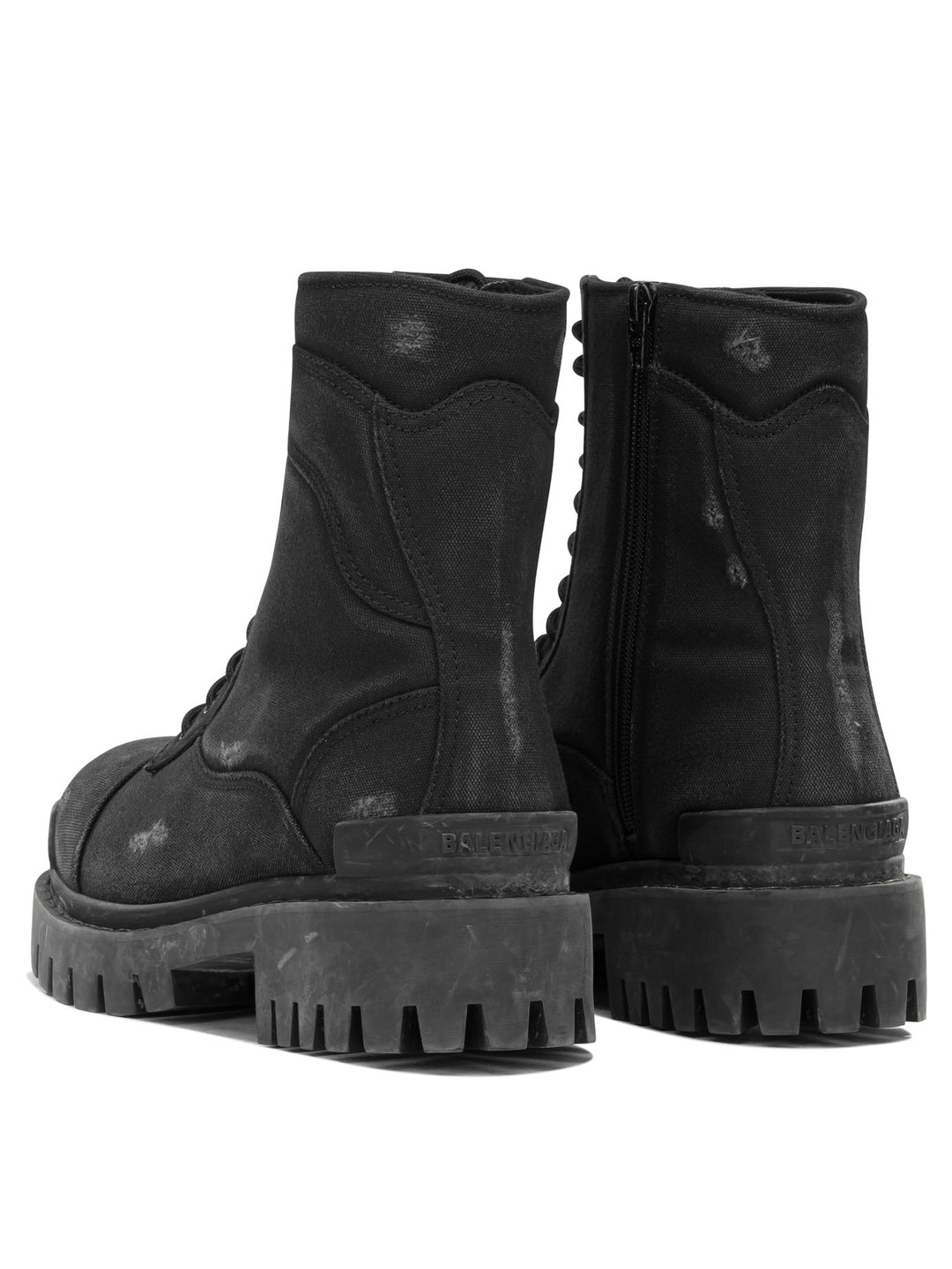 Balenciaga Combat Strike Boots and Ankle Boots - Nero | 306b01dac4815b9516af7193525e7b87379a3a1f