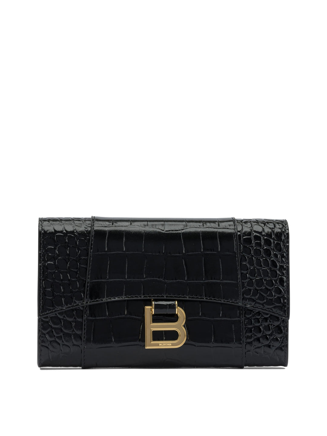 Balenciaga Hourglass Clutches - Nero | 738f305ed82335749617efc2a80afdf132e0a7cd