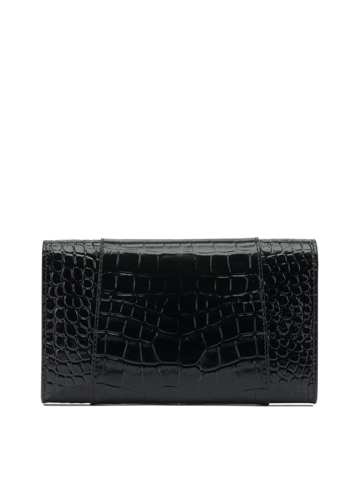 Balenciaga Hourglass Clutches - Nero | 1e964977614194a63b3a3de85e34079647a58ce1