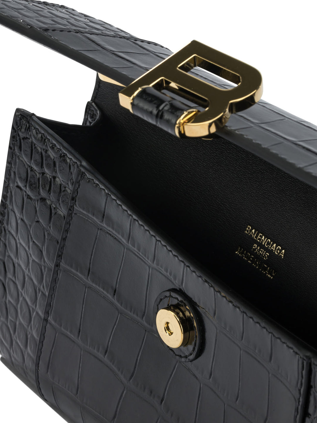 Balenciaga Hourglass Clutches - Nero | 3995577e4bb8ac5ea39657c45236dbae92db5868