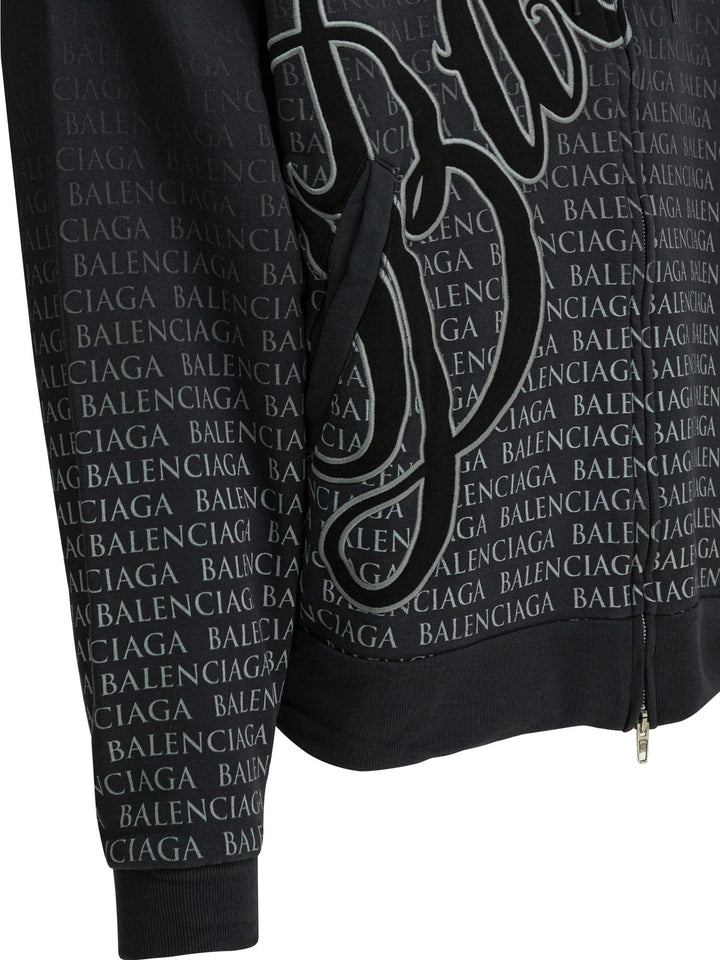 Balenciaga Big B Sweatshirts - Nero | 8a920bba72db876265d598b69b2959540f9fa25f