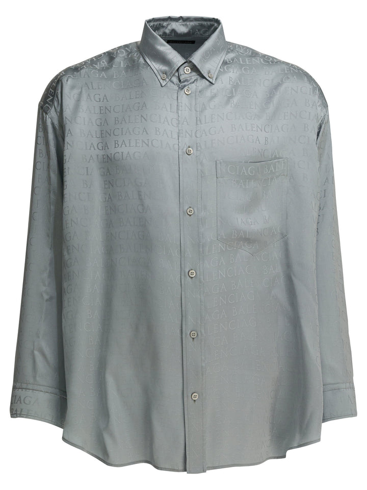 Balenciaga Cocoon Shirts - Grey | 548ab83f8b0dc26b5446e277d15ce748204c98a5