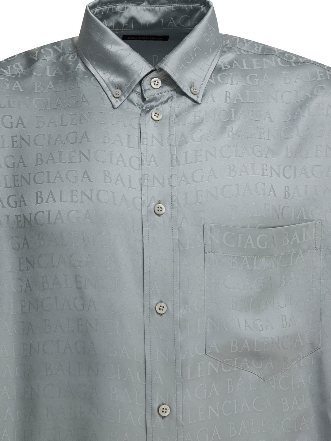 Balenciaga Cocoon Shirts - Grey | 014459355d9ba25f8911654ebe95289d213b2705