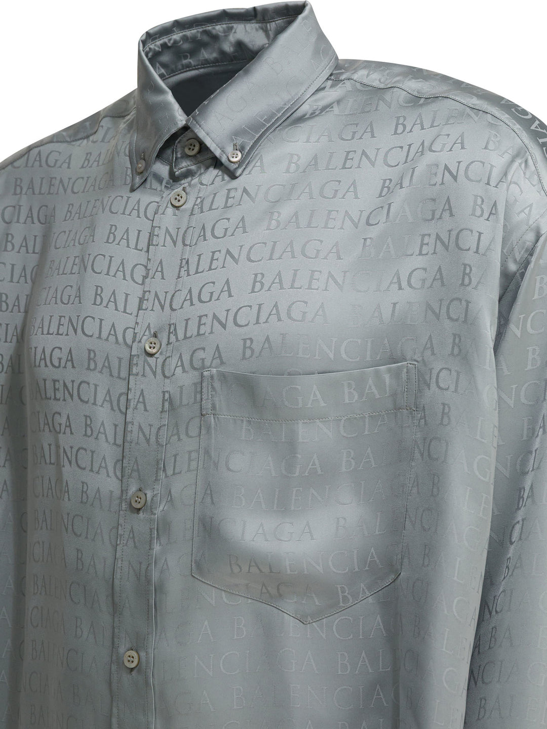 Balenciaga Cocoon Shirts - Grey | acb64128f38a899c8fa999cb6157c7299730315e